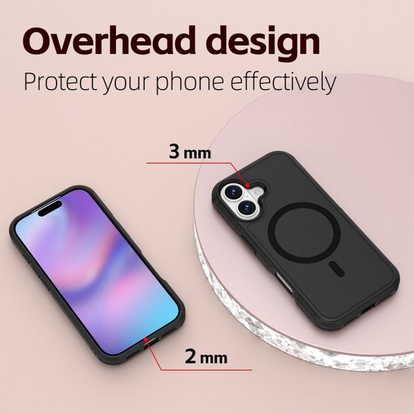 4smarts iPhone 17 Cover Defend Case Ultimag Sort