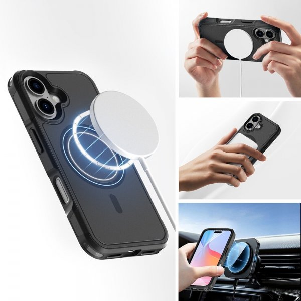 4smarts iPhone 17 Cover Defend Case Ultimag Sort
