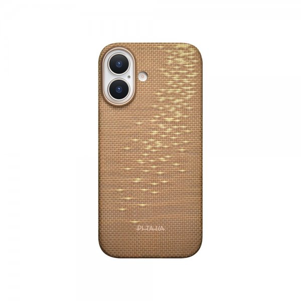 Pitaka iPhone 17 Cover Edge Golden Glint