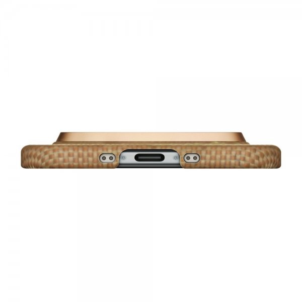 Pitaka iPhone 17 Cover Edge Golden Glint