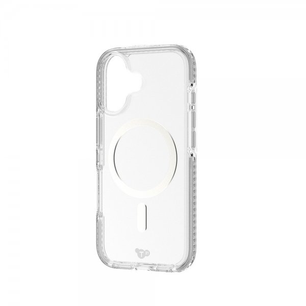 Tech21 iPhone 17 Cover EvoCrystal MagSafe Metallic Silver