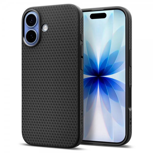 Spigen iPhone 17 Cover Liquid Air Mat Sort