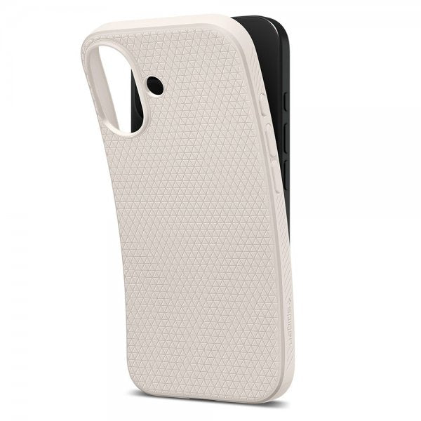 Spigen iPhone 17 Cover Liquid Air Natural Titanium
