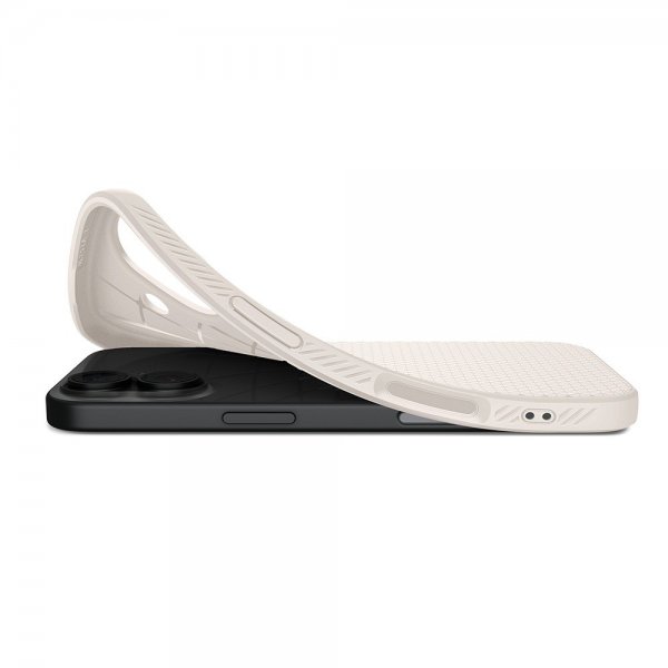 Spigen iPhone 17 Cover Liquid Air Natural Titanium
