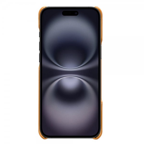 iPhone 17 Cover med to kortrum Lysebrun