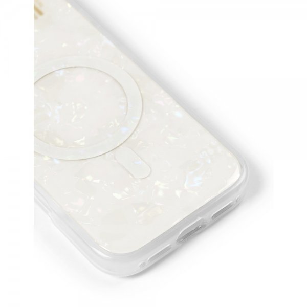 Ideal of Sweden iPhone 17 Cover Pearlised Case MagSafe Hvid