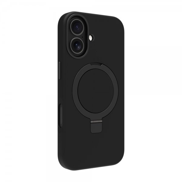 dbramante1928 iPhone 17 Cover Roskilde MagSafe Kickstand ICON Midnight