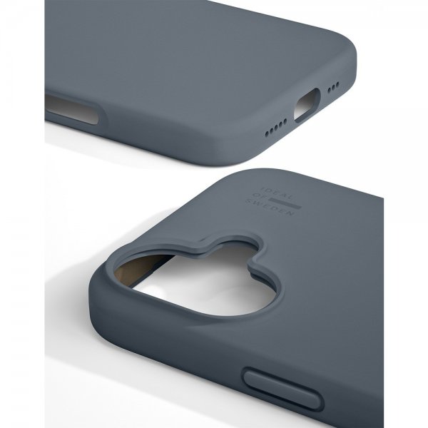 Ideal of Sweden iPhone 17 Skal Silikonecover MagSafe Midnight Blue