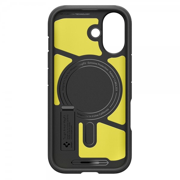 Spigen iPhone 17 Cover Tough Armor T MagFit Sort
