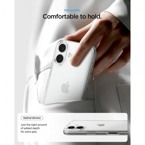 Spigen iPhone 17 Cover Ultra Hybrid Crystal Clear