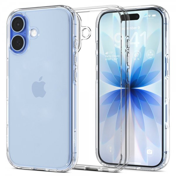 Spigen iPhone 17 Cover Ultra Hybrid Crystal Clear