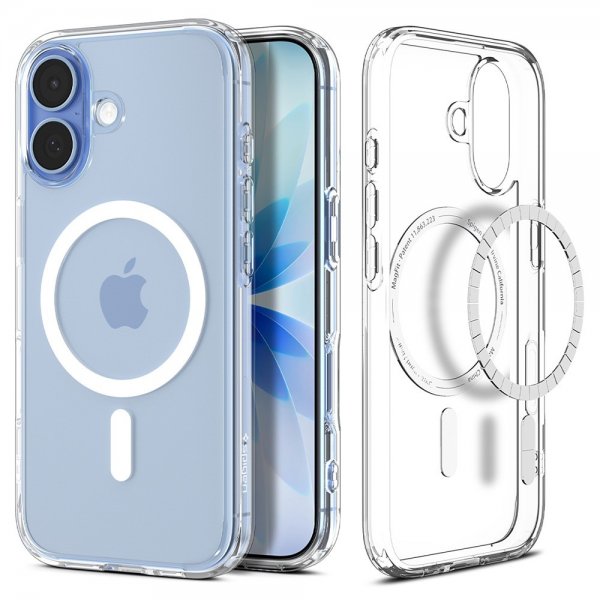 Spigen iPhone 17 Cover Ultra Hybrid MagFit Clear White