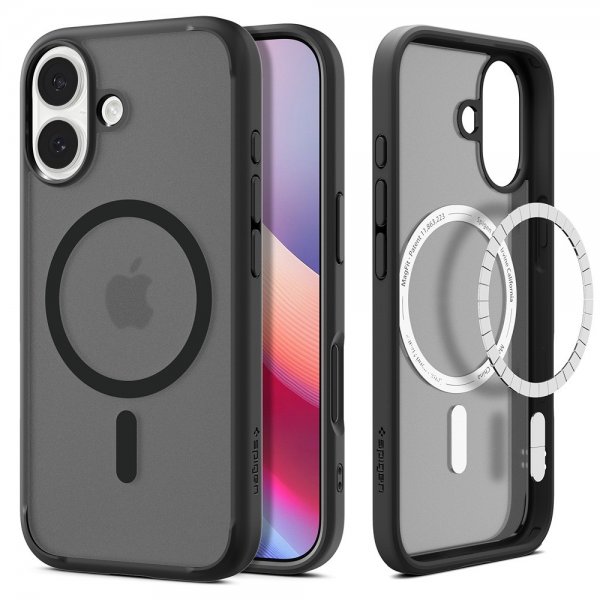 Spigen iPhone 17 Cover Ultra Hybrid MagFit Frost Black