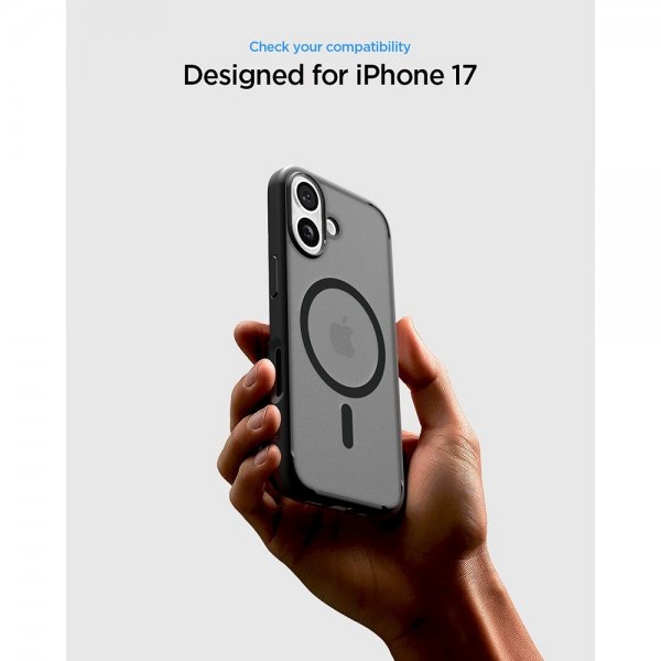 Spigen iPhone 17 Cover Ultra Hybrid MagFit Frost Black