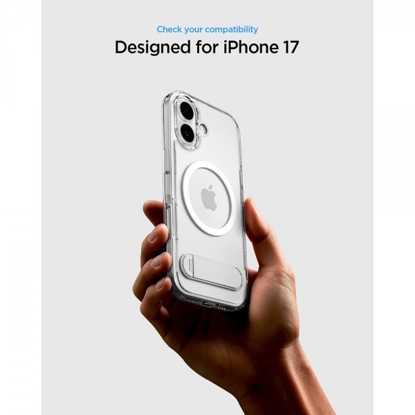 Spigen iPhone 17 Cover Ultra Hybrid S MagFit Clear White