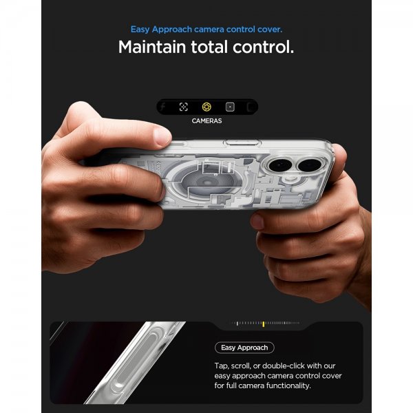 Spigen iPhone 17 Cover Ultra Hybrid Zero One MagFit Hvid