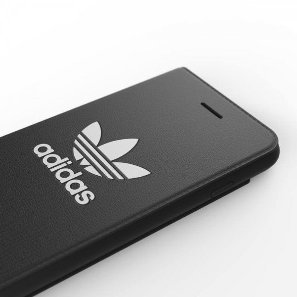 Adidas iPhone 6/6S/7/8/SE Cover OR Booklet Case FW19 Sort Hvid