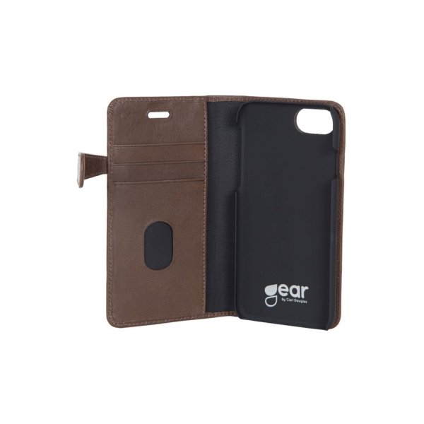 Buffalo iPhone 6/6S/7/8/SE Cover Buffalo Aftagelig Skal Brun
