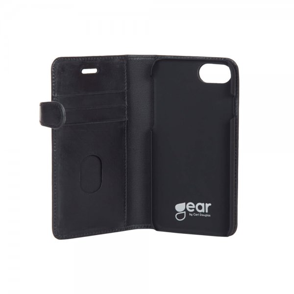 Buffalo iPhone 6/6S/7/8/SE Cover Buffalo Aftageligt Cover Sort