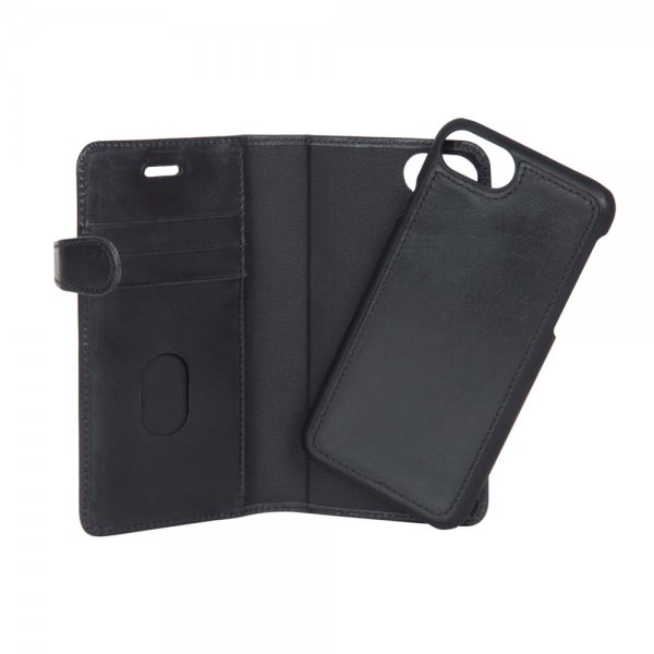 Buffalo iPhone 6/6S/7/8/SE Cover Buffalo Aftageligt Cover Sort