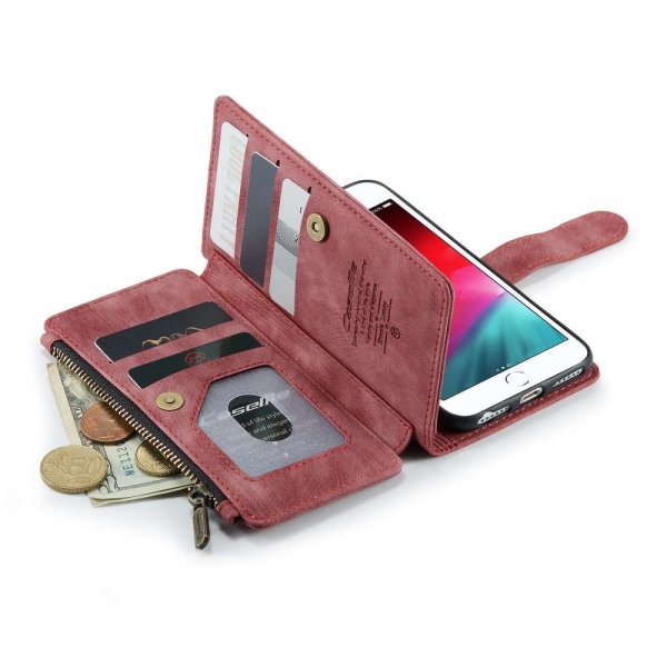 CaseMe iPhone 6/6S/7/8/SE Cover C30 Series Rød
