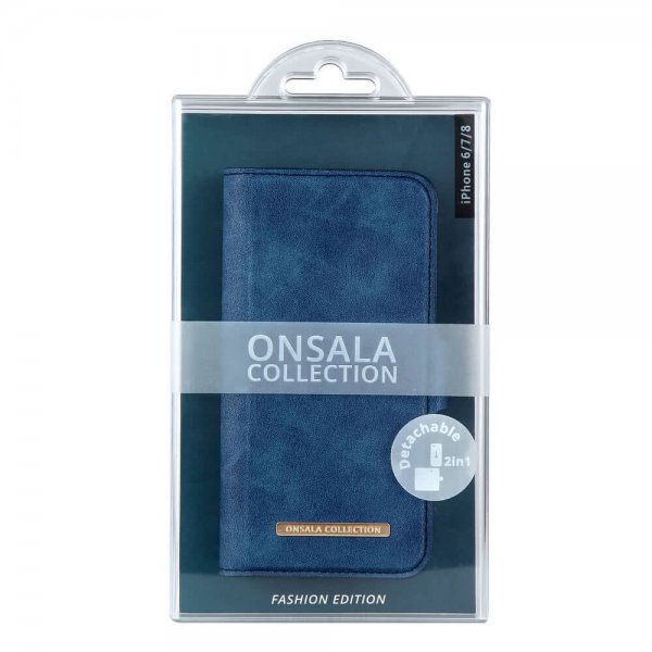 Onsala iPhone 6/6S/7/8/SE Cover Fashion Edition Aftageligt Cover Royal Blue