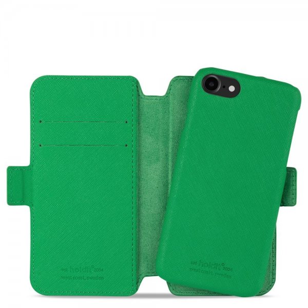 holdit iPhone 6/6S/7/8/SE Cover Wallet Case Magnet Stockholm Grass Green