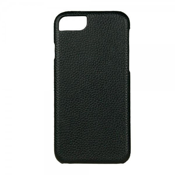 Onsala iPhone 6/6S/7/8/SE Cover Ægte Læder Sort