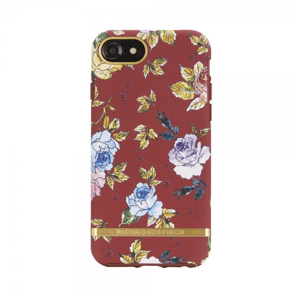 Richmond & Finch iPhone 6/6S/7/8/SE Cover Red Floral