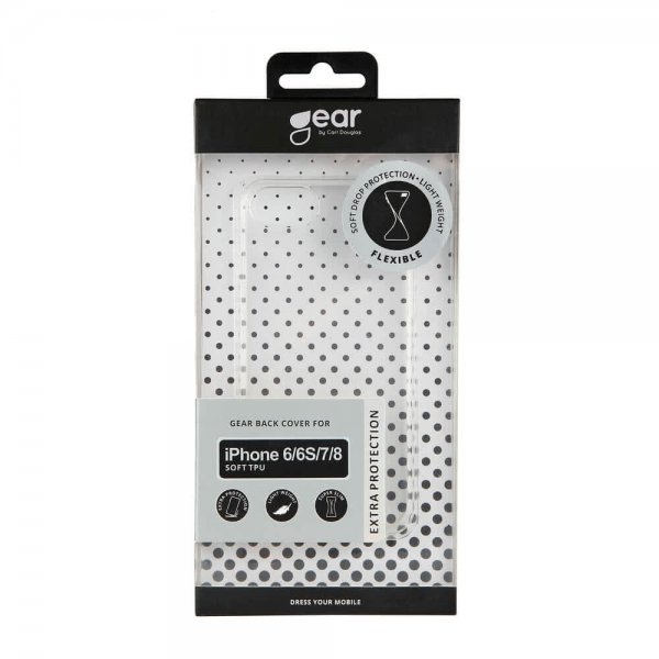 Gear iPhone 6/6S/7/8/SE Cover TPU Klar