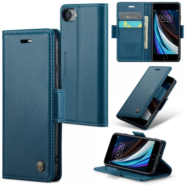 CaseMe iPhone 6/6S/7/8/SE Cover 023 Series Blå