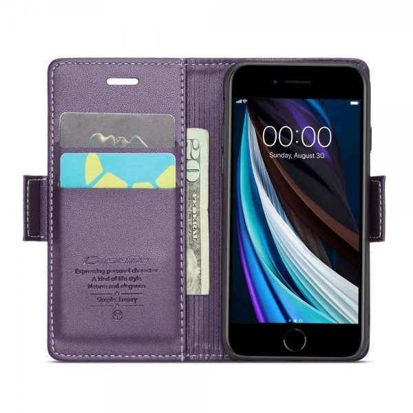 CaseMe iPhone 6/6S/7/8/SE Cover 023 Series Lilla