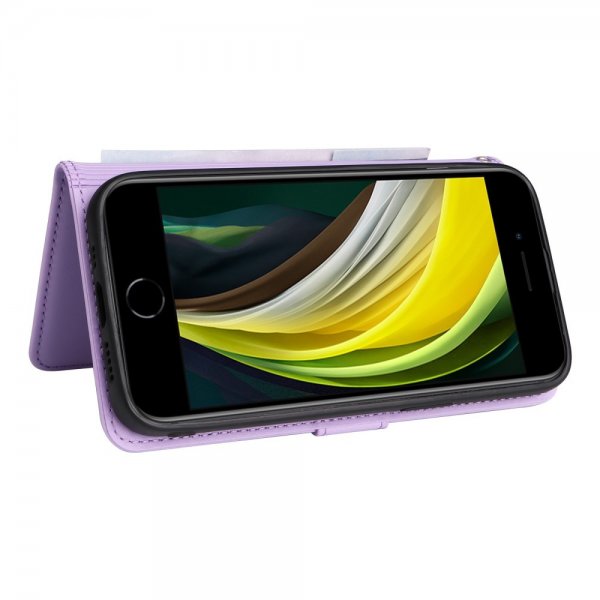 Betopnice iPhone 6/6S/7/8/SE Cover med Aftageligt Cover 005 Lilla