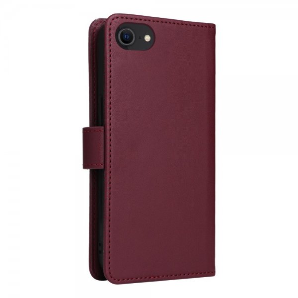 Betopnice iPhone 6/6S/7/8/SE Cover med Aftageligt Cover 005 Rød