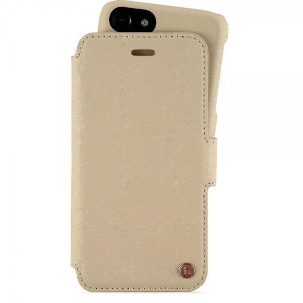 holdit iPhone 6/6S/7/8/SE Cover Stockholm Aftageligt Cover Caramel Beige