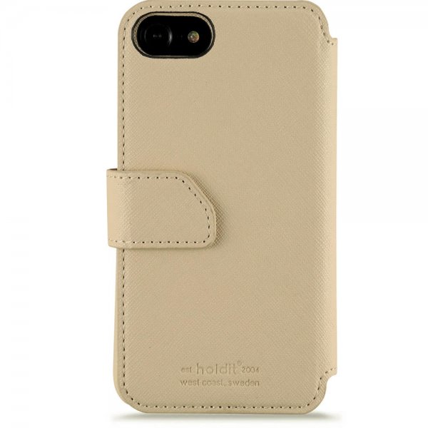 holdit iPhone 6/6S/7/8/SE Cover Stockholm Aftageligt Cover Caramel Beige