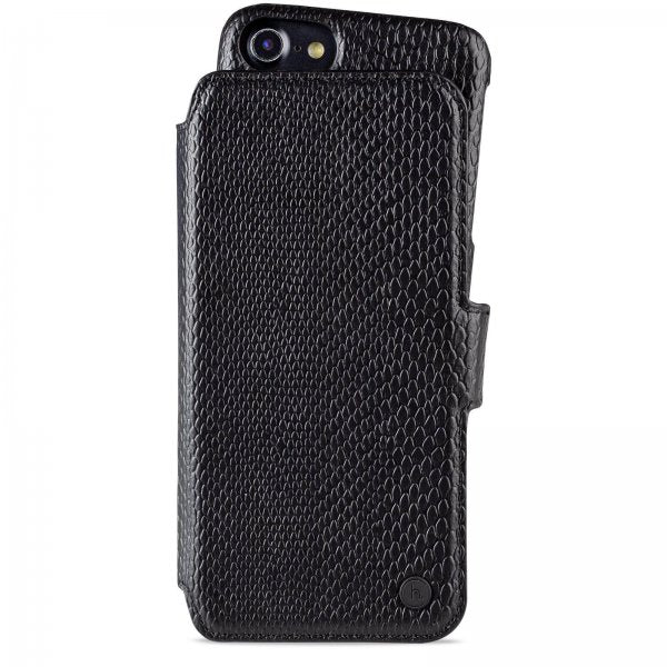 holdit iPhone 6/6S/7/8/SE Cover Wallet Case Magnet Serpent Black