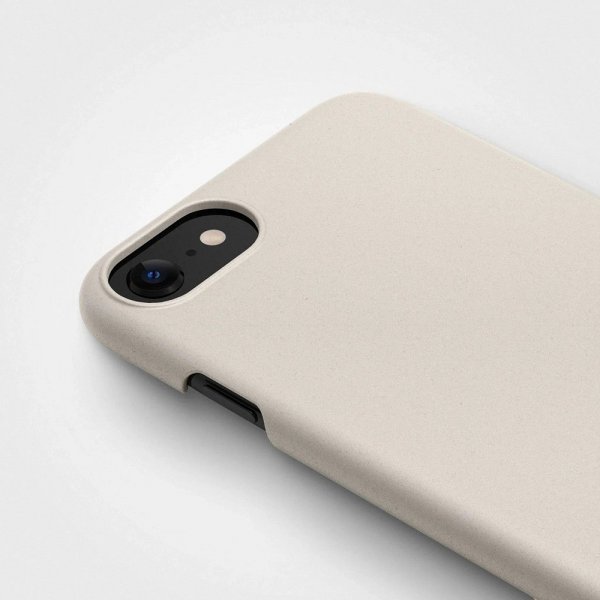 agood company iPhone 6/6S/7/8/SE Cover Plantebaseret Vanilla White