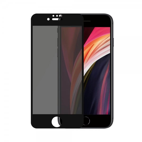 PanzerGlass iPhone 6/6S/7/8/SE Skærmbeskyttelse Edge-to-Edge Case Friendly Privacy