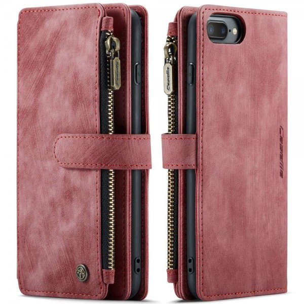 CaseMe iPhone 6/6S Plus/7 Plus/8 Plus Cover C30 Series Rød