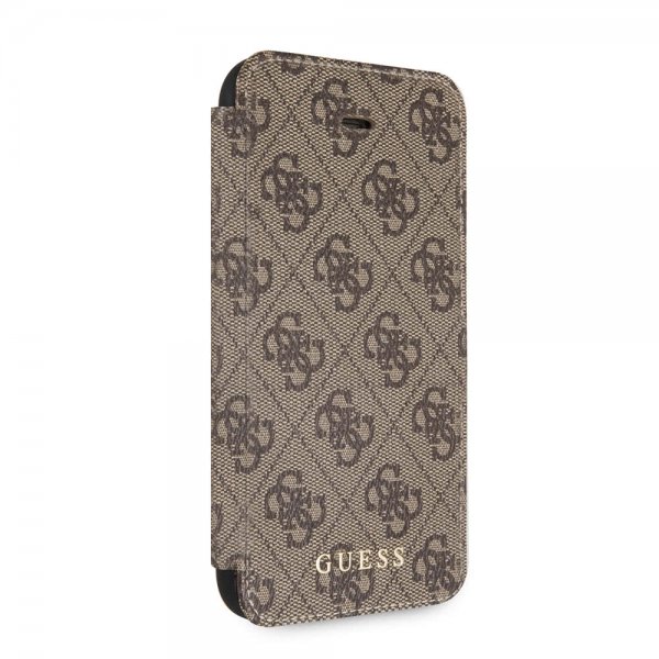 Guess iPhone 7/8/SE Cover Monogram Brun
