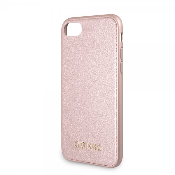 Guess iPhone 7/8/SE Cover Iridescent Cover Rosaguld