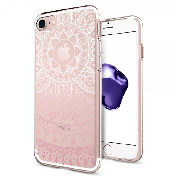 Spigen iPhone 7/8/SE Cover Liquid Crystal Shine Pink