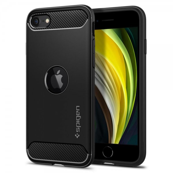 Spigen iPhone 7/8/SE Cover Rugged Armor Mat Sort