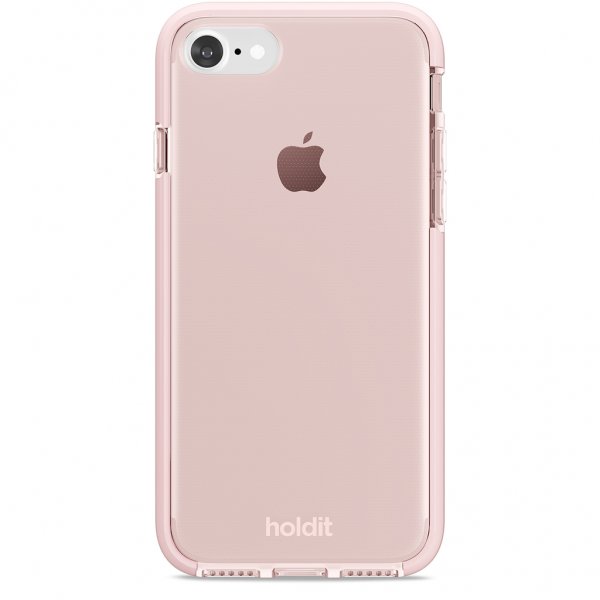 holdit iPhone 7/8/SE Cover Seethru Blush Pink