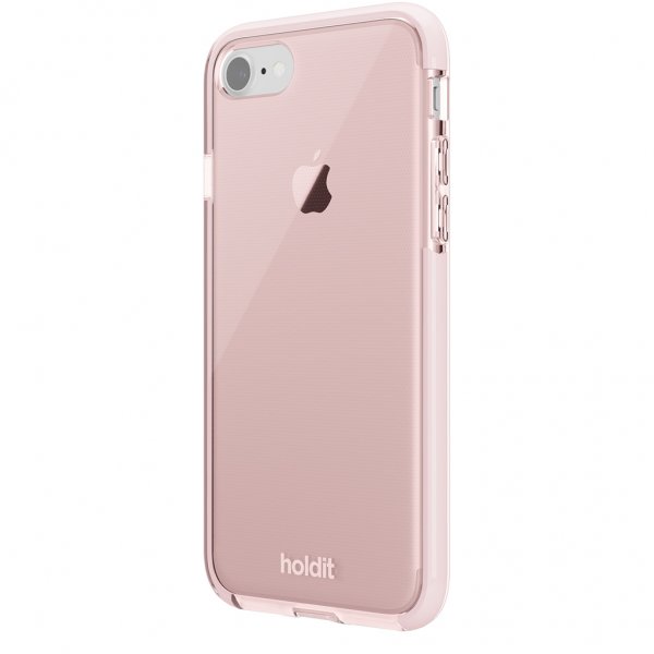 holdit iPhone 7/8/SE Cover Seethru Blush Pink