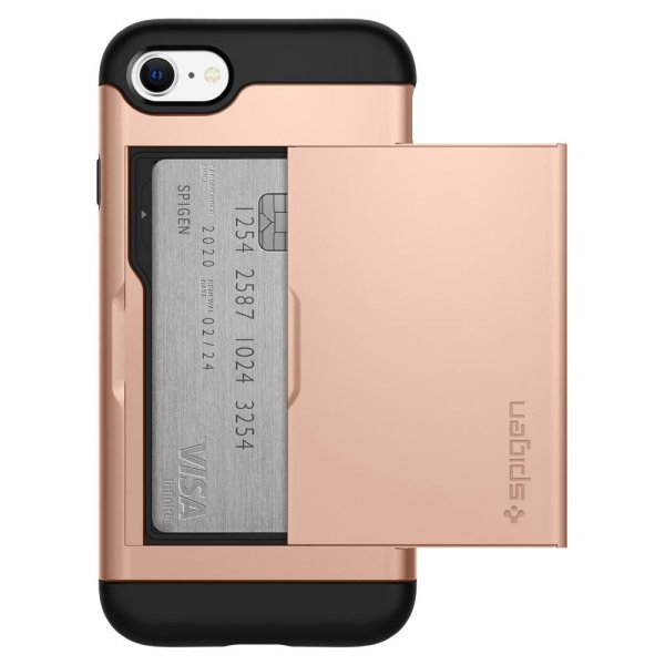 Spigen iPhone 7/8/SE Cover Slim Armor CS Blush Gold