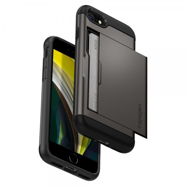 Spigen iPhone 7/8/SE Cover Slim Armor CS Gunmetal