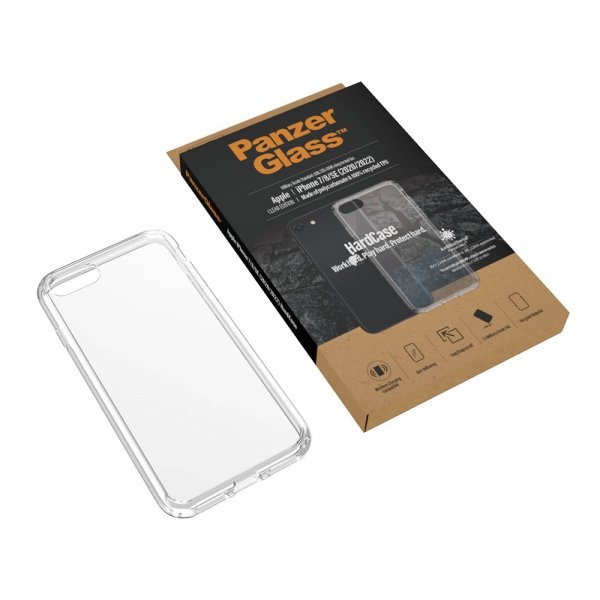 PanzerGlass iPhone 7/8/SE Skal HardCase Transparent