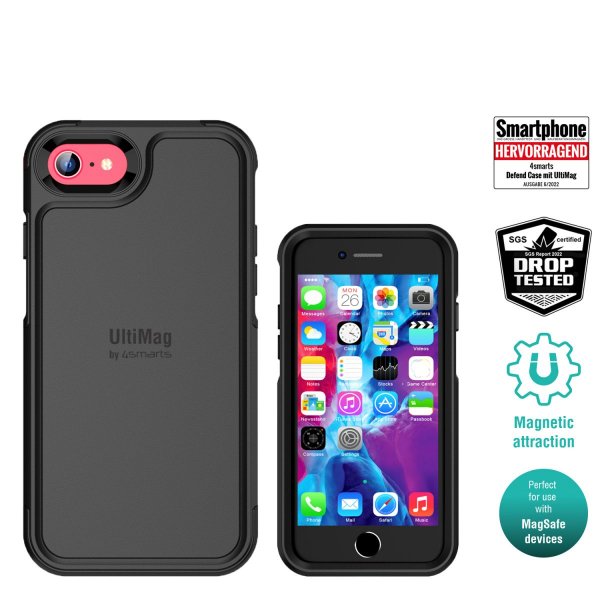 4smarts iPhone 7/8/SE Cover Defend Case MagSafe Sort
